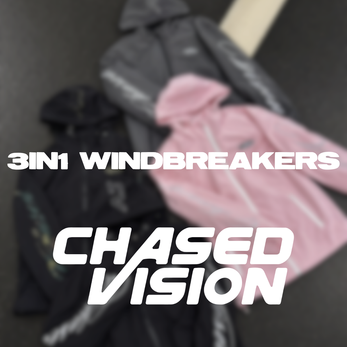 Chasedvision 3in1 windbreakers