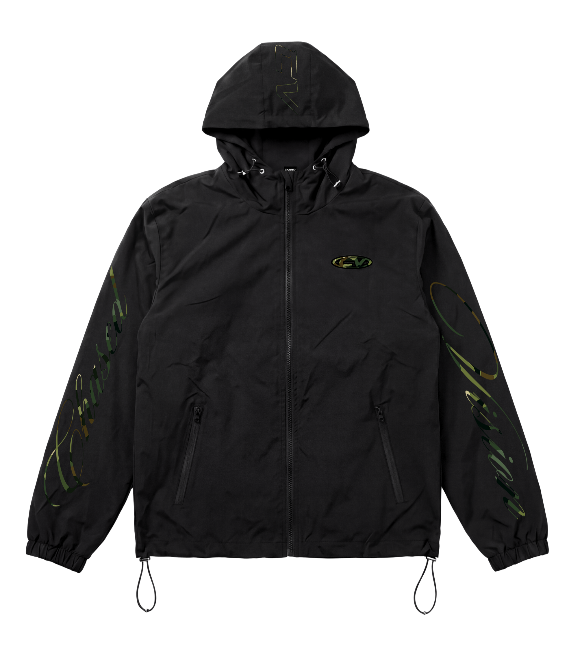 BLACK CAMO 3IN1 WINDBREAKER