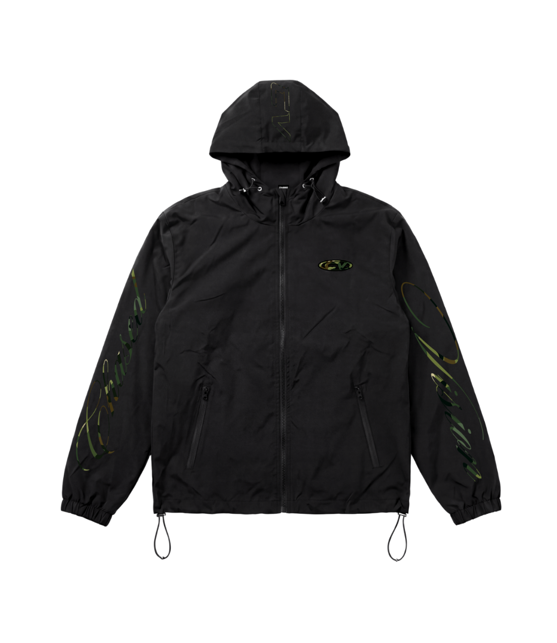BLACK CAMO 3IN1 WINDBREAKER
