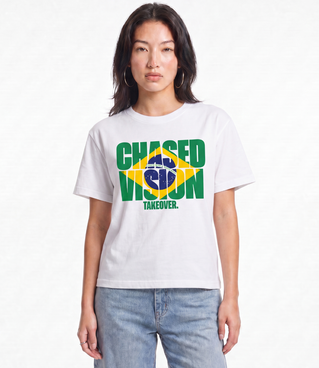 BRAZIL TEE WHITE