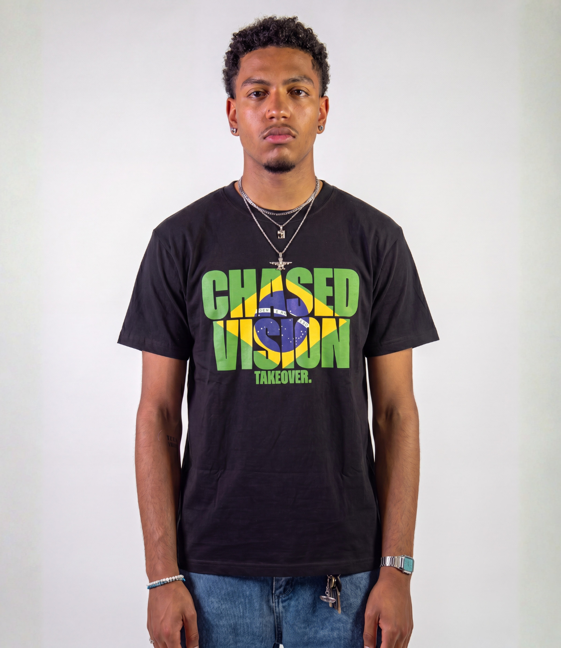 BRAZIL TEE BLACK