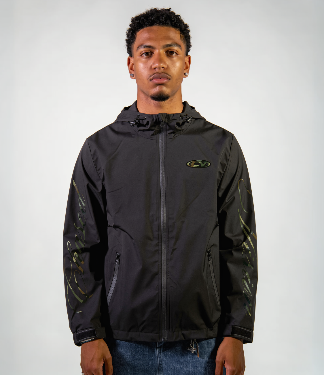 V2 BLACK CAMO 3IN1 WINDBREAKER