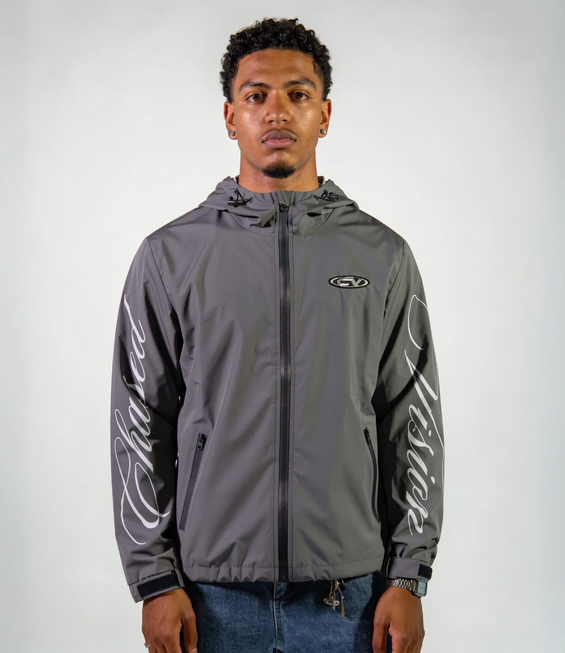 V2 GREY 3IN1 WINDBREAKER