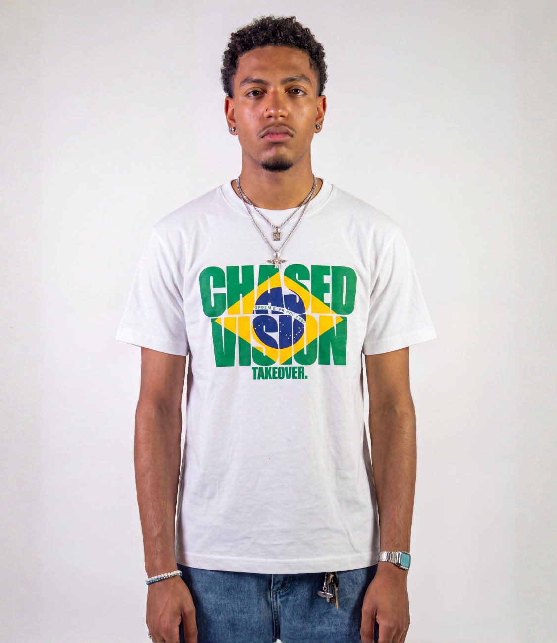 BRAZIL TEE WHITE