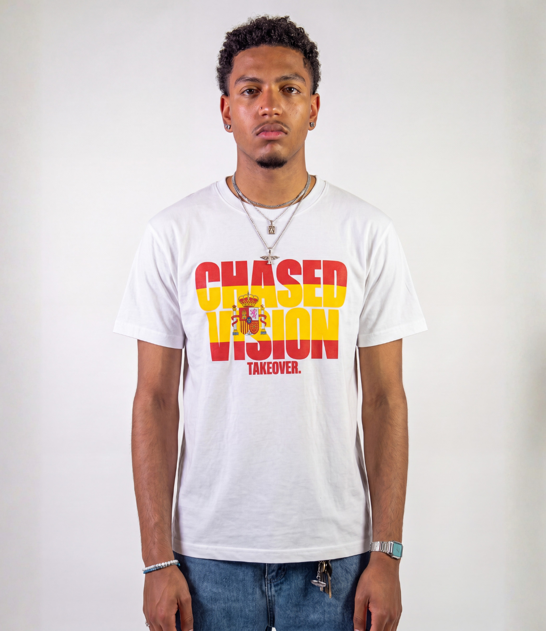 SPAIN TEE WHITE