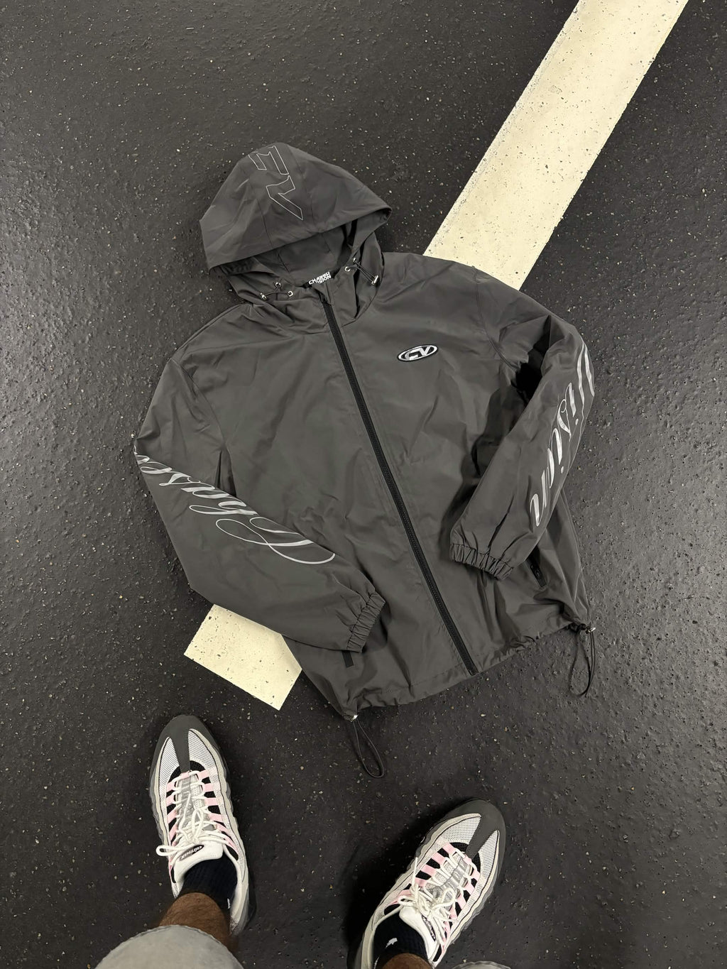 GREY 3IN1 WINDBREAKER