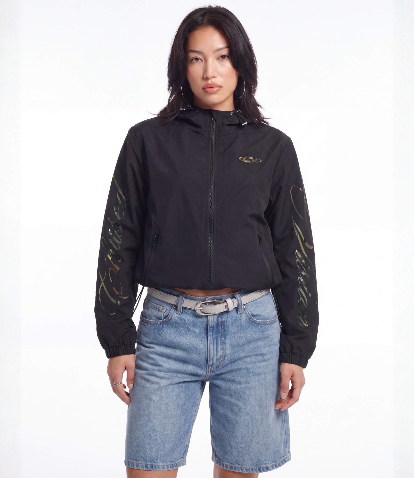 BLACK CAMO 3IN1 WINDBREAKER