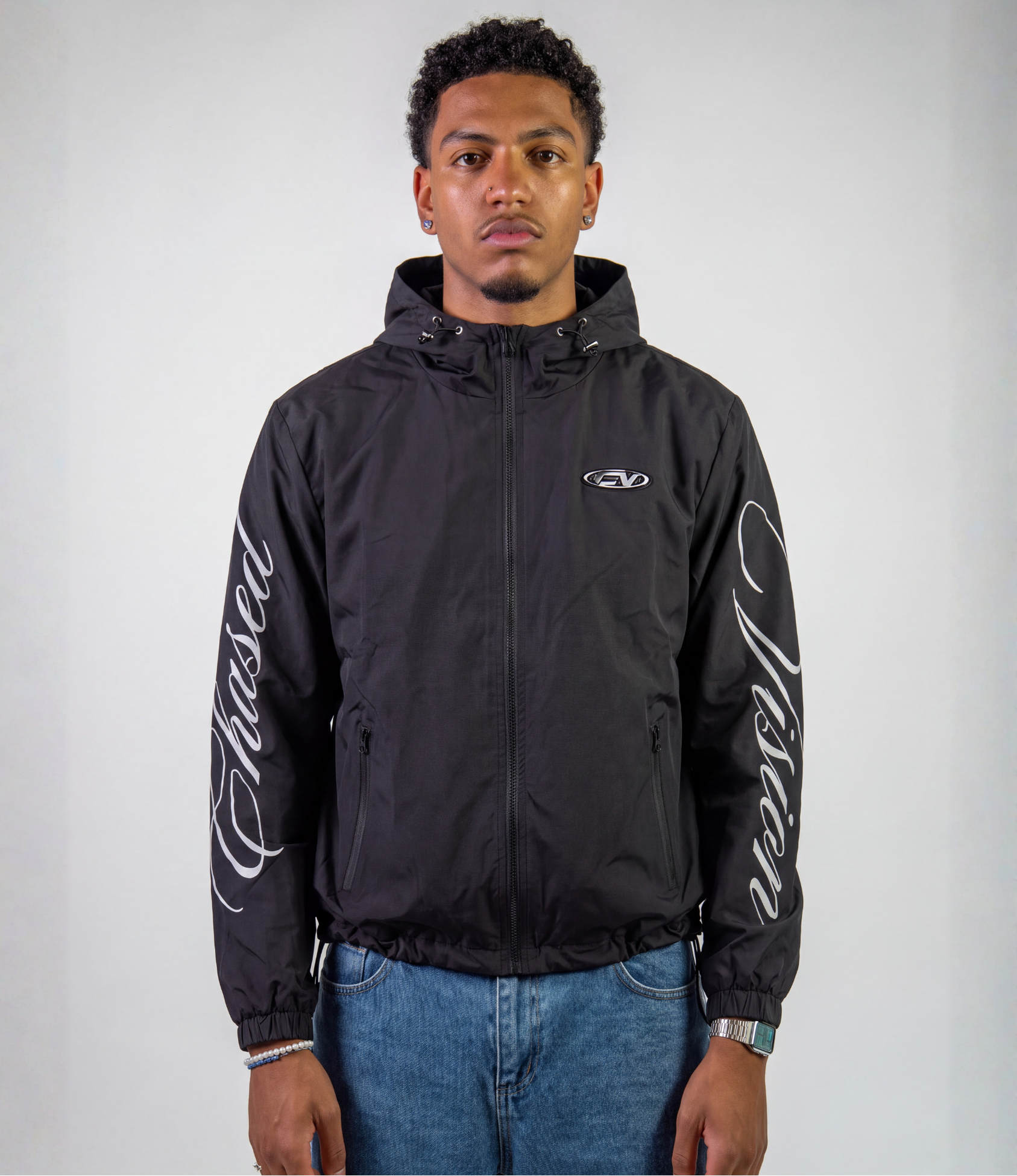 BLACK 3IN1 WINDBREAKER