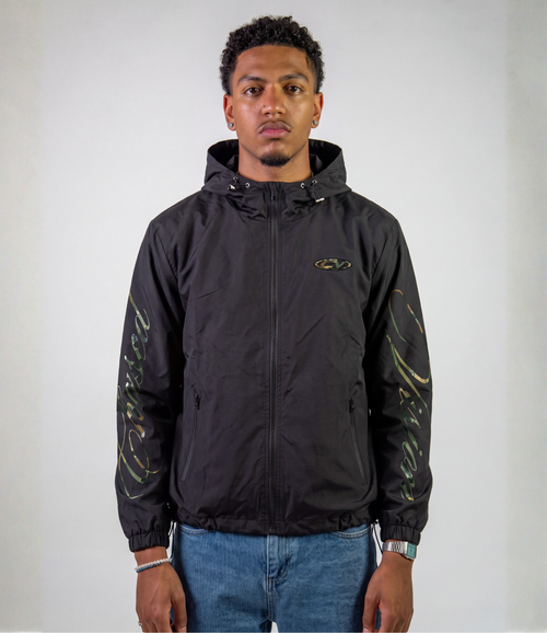 BLACK CAMO 3IN1 WINDBREAKER